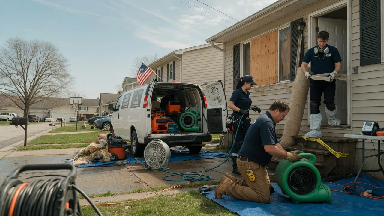 Water Damage Restoration in Rodney, MI near me